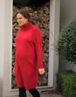 Seraphine Robe Grossesse Et Allaitement En Maille – Rouge -Seraphine 1188862122 363d495b3235ecf629ccd0cfd7d6e86cd9c316cc18105c9dbb0bef56e3abb374 d 640