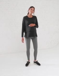 Seraphine Haut Grossesse Et Allaitement En Modal – Noir -Seraphine 1196571166 bbb375ab7ca9d37a4b634d1d846388f6eff16128c461f87bf1f57ee75b55e416 d 640