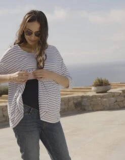 Seraphine Haut Grossesse Et Allaitement Rayé Ample -Seraphine 1642817124 4f5711d87f531159a97977903f83e79d7521c177124606b06223f2d685d4a599 d 640