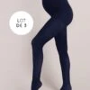 Seraphine Collants Grossesse 100D – Lot De 3, Bleu Marine -Seraphine 3Pack100Den Navy FR V2