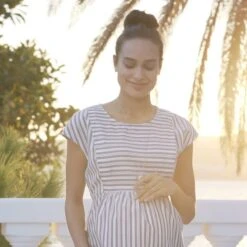 Seraphine Haut Grossesse Et Allaitement En Coton Rayé -Seraphine 774774499 aa9487e1255f74f68da2d2bf7855af1a7990963efb9258f736feedd3d2aec9a4 d 640