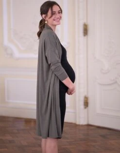 Seraphine Ensemble Robe Grossesse Et Allaitement 2 pièces – Noir -Seraphine Ailish KhakiBlk 05 V1
