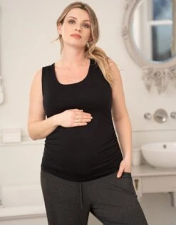 Seraphine Haut Grossesse Et Allaitement Curve – Lot De 2 -Seraphine Anissa 2Pack Black 04 V1