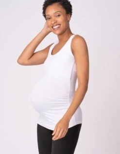 Seraphine Lot De 2 Hauts Grossesse Et Allaitement - Blanc/Noir -Seraphine Aniza NS Black White 04 V3