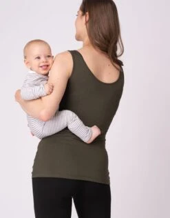 Seraphine Lot De 2 Hauts Grossesse Et Allaitement – Rose/Kaki -Seraphine Aniza NS Multi 05 V4