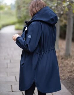 Seraphine Imperméable 6 En 1 Grossesse Et Portage – Bleu Marine -Seraphine Beckett Navy 03 V3