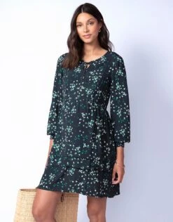 Seraphine Robe Grossesse Et Allaitement à Volants – Imprimé Floral