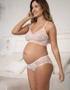Seraphine Brassière Grossesse Et Allaitement En Dentelle - Rose -Seraphine Beth Bra Blush 05 V3