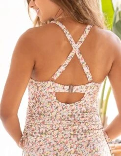 Seraphine Maillot De Bain Tankini Grossesse Froncé – Imprimé Floral -Seraphine Cadiz Multi 07 V3