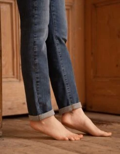 Seraphine Jean Grossesse Boyfriend Slim - Bleu -Seraphine Carsen Midblue 04 V4