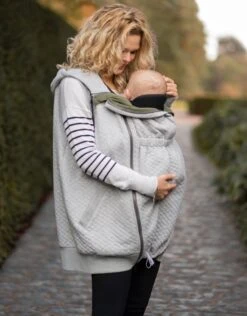 Seraphine Parka Légère 6 En 1 Grossesse Et Portage – Kaki -Seraphine Clyde Khaki 03 V3