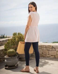 Seraphine Haut Grossesse Et Allaitement Brodé -Seraphine Coleen Blush 06 V5