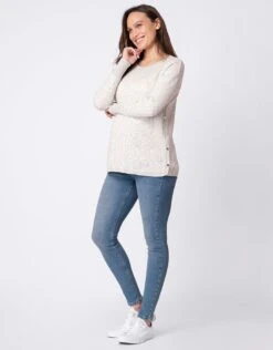 Seraphine Pulls Mama Et Mini En Coton – Imprimés Animaliers -Seraphine Dale Grey V2 04