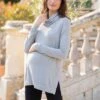 Seraphine Col Roulé Grossesse Et Allaitement – Gris -Seraphine Dara Grey 01 V1