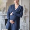 Seraphine Tunique Grossesse Et Allaitement En Maille, Bleu Marine -Seraphine Delora Navy 01 V3