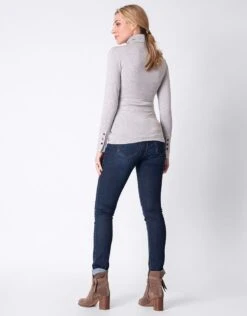 Seraphine Col Roulé Grossesse Et Allaitement – Gris -Seraphine Ember Grey 04 V2