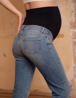 Seraphine Jean Grossesse Boyfriend – Bleu -Seraphine Florian Midblue 08 V5