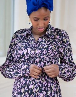 Seraphine Maternity To Nursing Belted Tunic – Floral Print -Seraphine GERRI TUNIC 03 V1