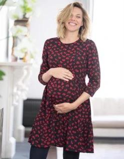 Seraphine Robe Grossesse Et Allaitement à Niveaux -Seraphine Gita 04 V3