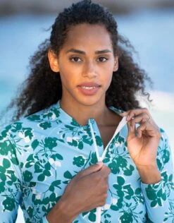 Seraphine W110074-BLU/FLRL -Seraphine Haiti BlueGreen 03 V1