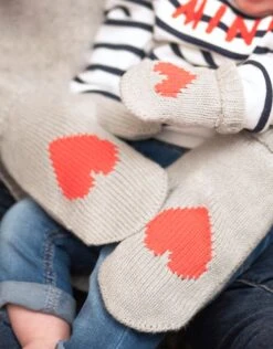 Seraphine Moufles Mama Et Mini En Coton Mélangé -Seraphine Jaden Grey 04 V2