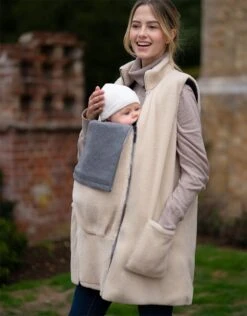 Seraphine Manteau Grossesse 6 En 1 Avec Gilet Polaire – Gris -Seraphine Julienne Grey 03 V5