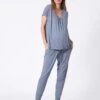 Seraphine Ensemble Loungewear Grossesse Et Allaitement - Bleu Ciel -Seraphine KarenSS Blue V3 01