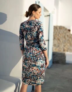 Seraphine Robe Grossesse Et Allaitement En Jersey à Imprimé Animalier -Seraphine Keeva MultiPrt 07 V3