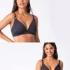 Seraphine Soutien-gorge Triangle Grossesse Et Allaitement – Anthracite -Seraphine Kelis Charcoal 01
