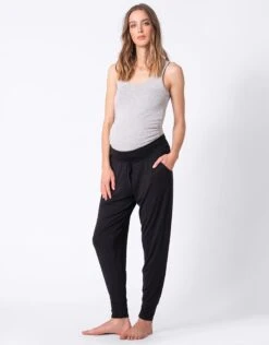 Seraphine Pantalon Loungewear Grossesse – Lot De 2 -Seraphine Kieran BlkChar 05