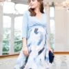 Seraphine Robe Cache-cœur Grossesse Et Allaitement Bleu Ciel -Seraphine L010210 BLUEPRIN 6 1