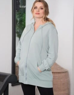 Seraphine Sweat à Capuche Grossesse Et Portage Curve 3 en 1 -Seraphine Lelani Sage 03 V2