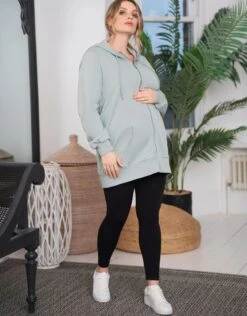 Seraphine Sweat à Capuche Grossesse Et Portage Curve 3 en 1 -Seraphine Lelani Sage 04 V2