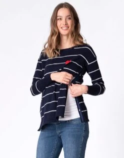 Seraphine Pulls Marinières Mama Et Mini En Coton -Seraphine Lennan Nautical 03 V4