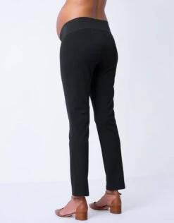 Seraphine Pantalon Grossesse Slim Bandeau Bas – Noir -Seraphine Lettie UB Blk 04 V2