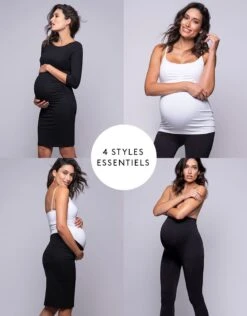 Seraphine Le Kit Neuf Mois Londres - Robe Grossesse, Débardeur, Legging Et Jupe