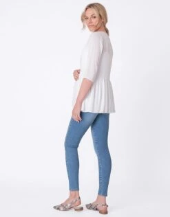 Seraphine Blouse Grossesse Plumetis -Seraphine Magnolia Ecru V3 06