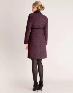 Seraphine Manteau Grossesse Marina - Pourpre -Seraphine Marina Plum 05 V4