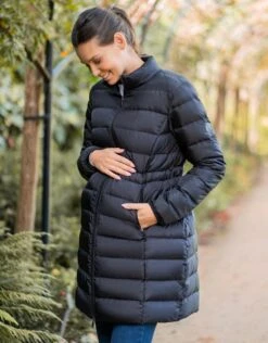 Seraphine Doudoune Semi-légère 3 En 1 Grossesse Et Portage – Noir -Seraphine Murphy Black 05 V2