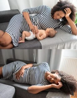 Seraphine Robe Grossesse Et Allaitement Nautique -Seraphine Nadia Nautical 05 V4