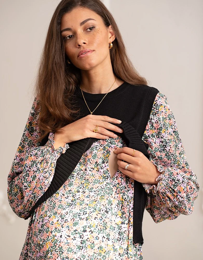 Seraphine Robe Blouse Grossesse Et Allaitement 2 en 1 4 Seraphine Robe Blouse Grossesse Et Allaitement 2 en 1 – Image 2
