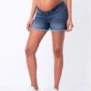 Seraphine Short Grossesse En Jean - Bleu -Seraphine Ollie Blue V3 01