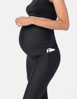 Seraphine Legging Grossesse Sport – Noir -Seraphine Orna Black 03