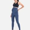Seraphine Legging Grossesse Sport – Bleu -Seraphine Orna Blue 01
