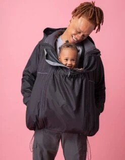 Seraphine Imperméable 6 En 1 Pour Homme – Noir -Seraphine Pedro BlkGrey V2 03