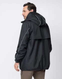 Seraphine Imperméable 6 En 1 Pour Homme – Noir -Seraphine Pedro BlkGrey V2 05