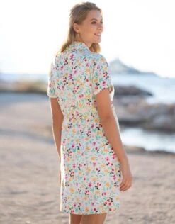 Seraphine Robe Chemise De Grossesse Et D'allaitement à Fleurs Vives -Seraphine Petra Multi 05 V1