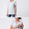 Seraphine Top De Grossesse Et D'allaitement Rayé - Bleu Et Blanc -Seraphine Ruth BlueStripe 01