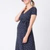 Seraphine Robe Grossesse Et Allaitement – Bleu Marine -Seraphine Sasha NavyDot 01 V4