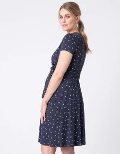 Seraphine Robe Grossesse Et Allaitement – Bleu Marine -Seraphine Sasha NavyDot 03 V4